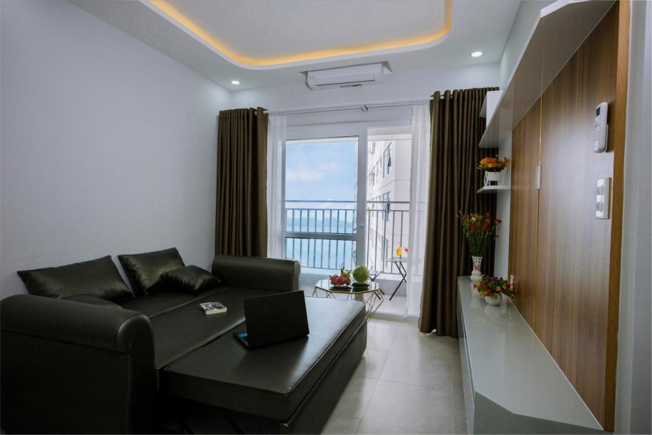 Le Basile - Seaview Apartment Нячанг Экстерьер фото