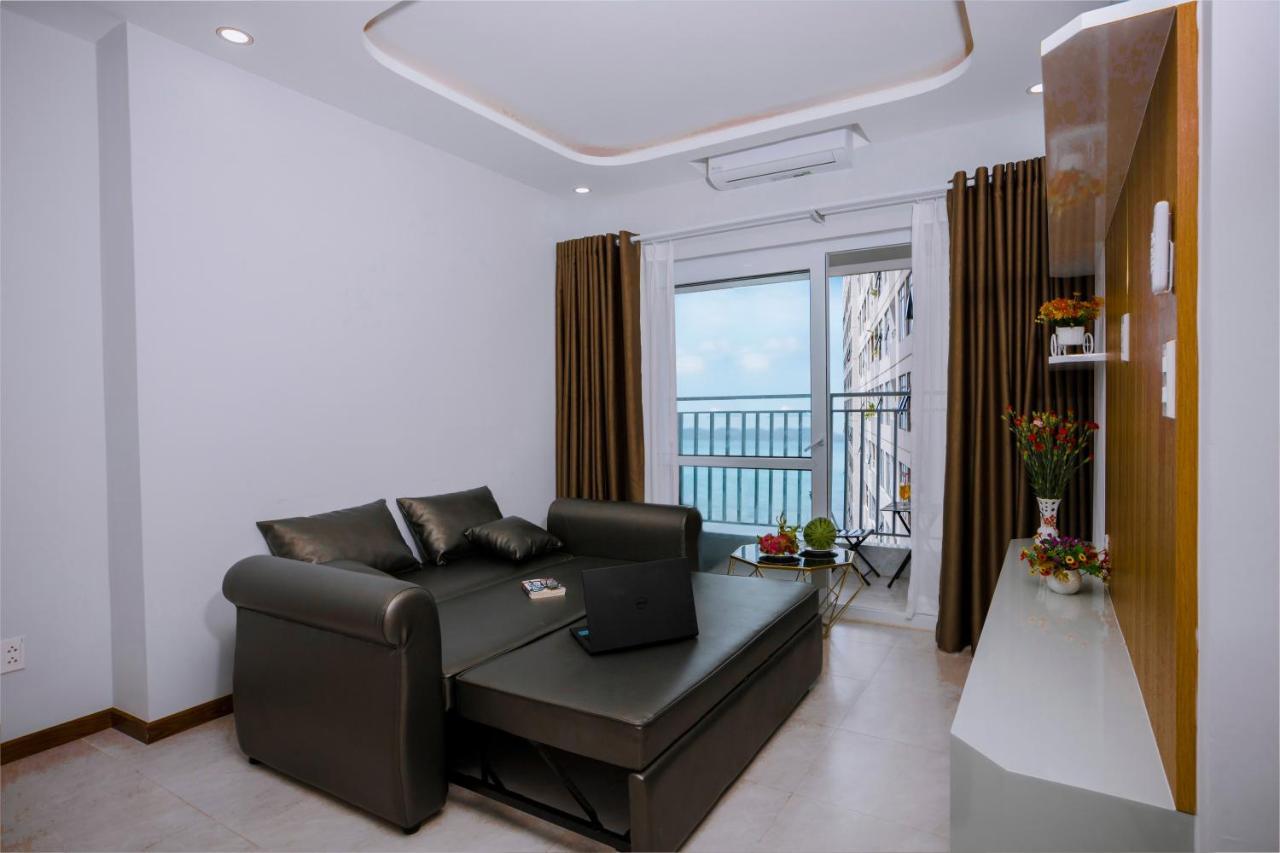 Le Basile - Seaview Apartment Нячанг Экстерьер фото